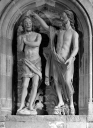 Groupe sculpté non relié : Baptême du Christ