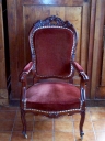 Ensemble de 2 fauteuils et 2 prie-dieu