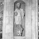 Statue (petite nature, d'applique) : saint Nicodème (1), chapelle Saint-Nicodème (Ploéven)