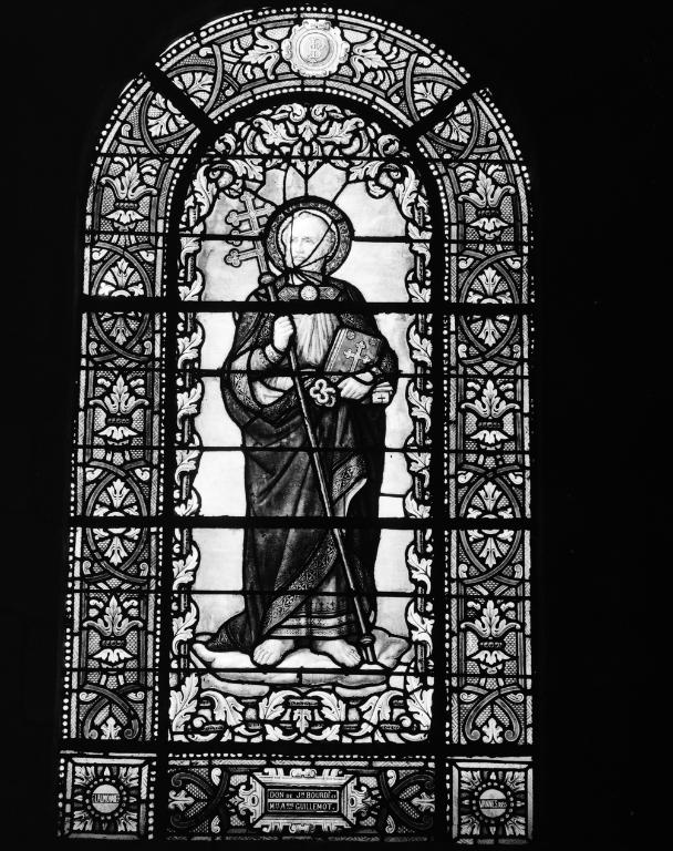 Verrières (4) (baies 1, 2, 3, 4), église paroissiale Saint-Pierre (Baden)