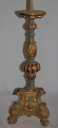 Paire 1 de chandeliers d'autel