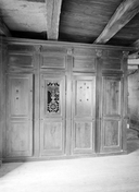 Meuble de sacristie, confessionnal, placard, église Saint-Pierre et Saint-Paul (Langonnet)