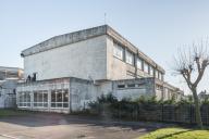 Gymnase-piscine du lycée Félix Le Dantec, rue des Cordiers (Lannion)