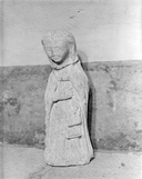 Statue (statuette) : saint non identifié, chapelle Notre-Dame (Plonéis)