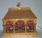 Ensemble de 2 châsses-reliquaires