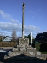 Croix monumentale, rue Gabriel Vicaire ; rue du Cribo, la Clarté (Perros-Guirec)