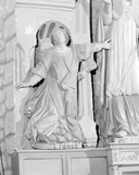 Statue (petite nature) : saint Etienne, église paroissiale Sainte-Agnès (Tréfumel)