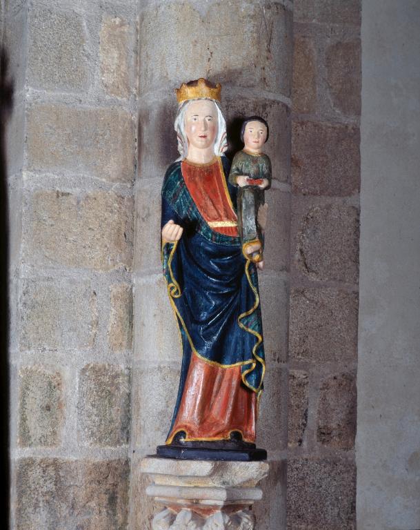 Statue : Vierge à l'Enfant, église Saint-Pierre-Saint-Paul (Guégon)