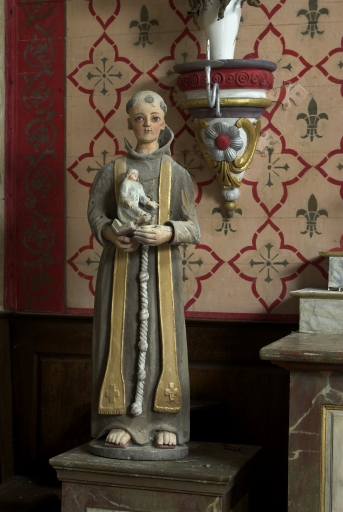 Statue sur socle : Saint Antoine de Padoue
