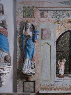 Statue : Vierge à l'Enfant, chapelle Notre-Dame de Cartudo (Pluherlin)