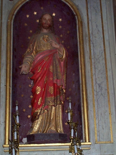 Statue (grandeur nature) : Sacré Coeur