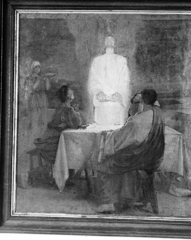 Tableau : les Pélerins d'Emmaüs, chapelle Notre-Dame (Baden)