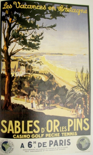 La station balnéaire des Sables-d'Or-les-Pins (Fréhel)