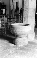 Bénitier, église Paroissiale Saint-Maudez (Duault)