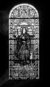 Verrière (5) : saint Isidore, sainte Geneviève, saint Martin de Tours, sainte Anne d'Auray, saint Paul devant Ananie (?), église paroissiale Saint-Martin (Bain-de-Bretagne)