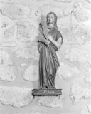 Statue (statuette) : sainte Agnès, église paroissiale Sainte-Agnès (Tréfumel)