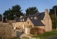 Maisons, alignement de deux logis, Kervéniou (Penvénan)