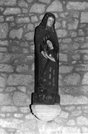Statue de sainte Anne et la Vierge, église paroissiale Saint-Gervais, Saint-Protais (Guenroc)