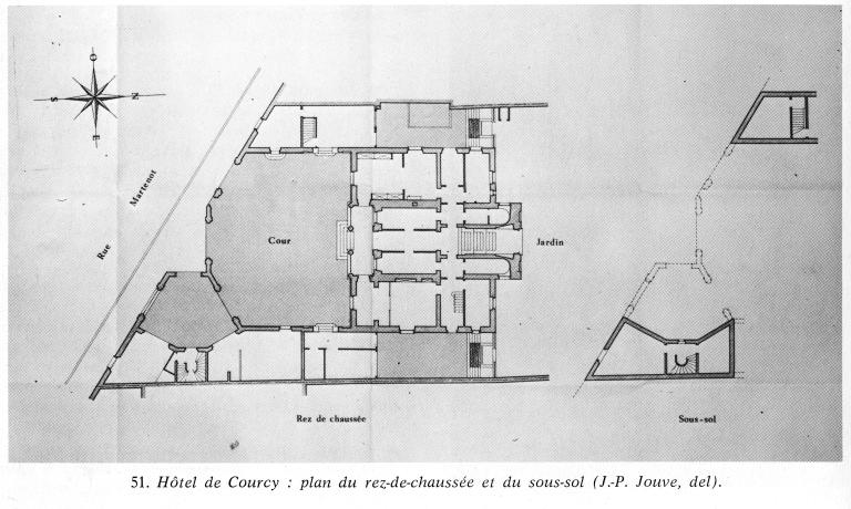 Ancien hôtel Richelot, puis hôtel de Courcy, actuellement conseil régional, 9 rue Jean-Baptiste-Martenot (Rennes)