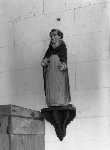 Statue : Saint Dominique, chapelle Sainte-Thérèse (Spézet)
