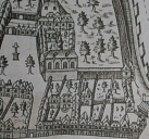 Ancien hôpital Saint-Jacques, puis couvent de Franciscains, dit couvent des Cordeliers, actuellement imprimerie et immeuble, rue Victor-Hugo (Rennes)