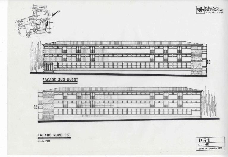 Lycée Jacques Cartier, 31 rue de la Balue (Saint-Malo)