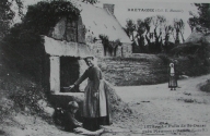 Fontaines, puits et lavoirs sur la commune de Pleumeur-Bodou