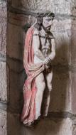 Statue : Christ aux outrages, église Notre-Dame de la Tronchaye (Rochefort-en-Terre)