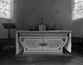 Autel, tabernacle (maître-autel, autel tombeau), chapelle Notre-Dame-de-Bonne-Nouvelle (Plonéour-Lanvern)