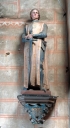 Statue sur socle : Sainte Jeanne d'Arc