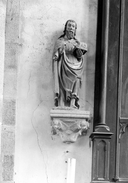 Statue (petite nature, d'applique) : saint Jean-Baptiste, église Paroissiale Saint Pierre-Apôtre (Carnoët)