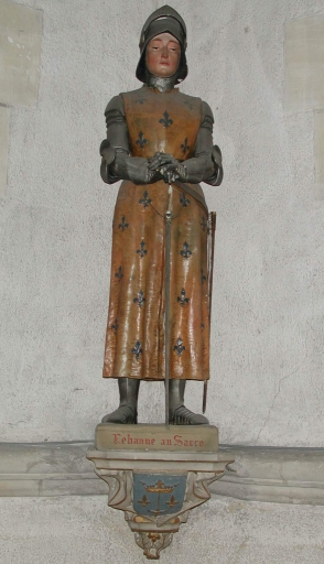 Statue sur culot : Sainte Jeanne d'Arc