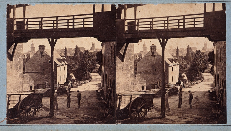 Moulin à papier ; usine de papeterie dite "Papeteries de Mauduit", Kerisole (Quimperlé)