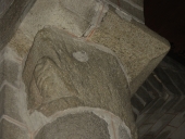 Les chapiteaux de l'église de Locmaria