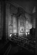 Ensemble de l'autel du Bon Pasteur : autel, retable, tabernacle (Antrain fusionnée en Val-Couesnon en 2019)