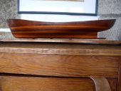 Maquette : demi-coque de la vedette 'Marie-André'