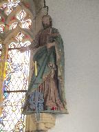 Statue (grandeur nature, d'applique) : saint Joseph, chapelle de la Trinité (Langoëlan)