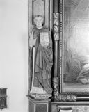 Statue : Saint Vincent, chapelle Saint-Mélec (Lanouée fusionnée en Forges de Lanouée en 2019)