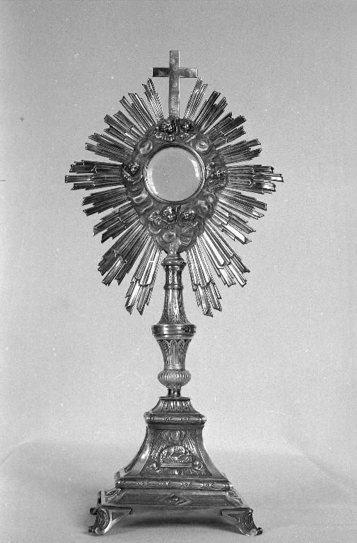 Ostensoir, église paroissiale Notre-Dame (Campénéac)