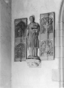 Bas-relief (2) : Saint Laurent, chapelle du Notre-Dame-du-Crann (Spézet)