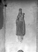 Statue (grandeur nature) : Vierge à l'Enfant (2), chapelle Notre-Dame-de-la-Consolation (Gourin)