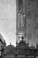Statue (d'applique) : saint Martin, église paroissiale Saint-Martin (Guichen)