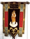 Bannière de procession : Vierge à l'Enfant, saint Malo