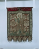 Bannière : saint Pierre, Crucifixion, église Saint-Yves (Minihy-Tréguier)