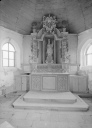 Retable, autel, tabernacle, statue, chapelle Notre-Dame (Cléden-Poher)