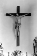Croix (crucifix), église paroissiale Saint-Vincent-Ferrier (Calanhel)