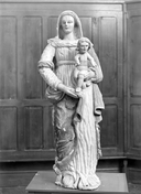 Statue : Vierge à l'Enfant, église paroissiale Saint-Guyomard (Saint-Guyomard)