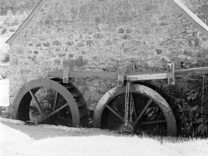 Moulin à farine, Milin Coz Saint-Georges (Trémargat)