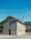 Mairie, écoles et ponts sur la commune de Tressé (fusionnée en Mesnil-Roc'h en 2019)