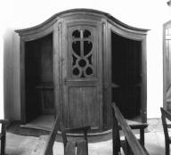 Confessionnal (n° 2), chapelle Saint-Aubin (Pont-Scorff)